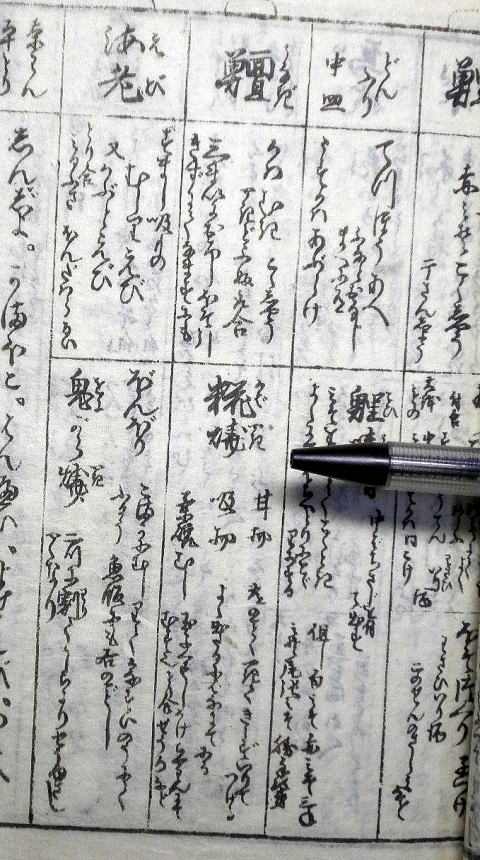 うなぎの古文書