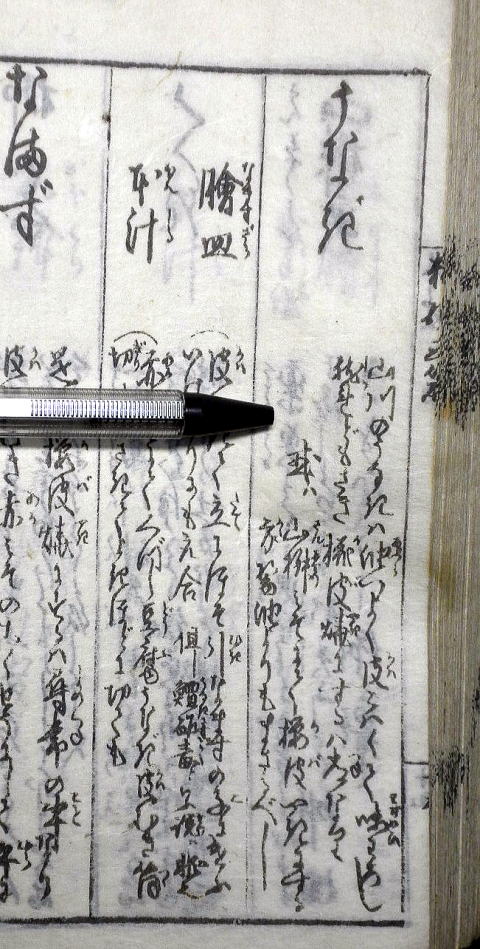 うなぎの古文書